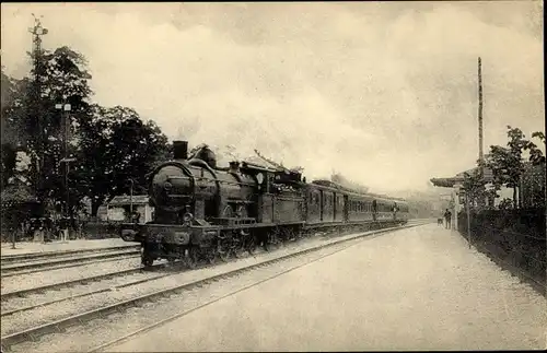 Ak Französische Eisenbahn, Chemin de fer, Locomotives de l'Orléans, Sud Express