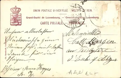 Ak Prinzessin Antonia von Luxemburg, Portrait auf einem Pferd