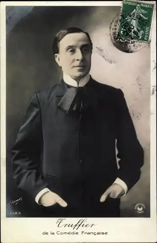 Ak Schauspieler Truffier, Portrait, Comedie Francaise