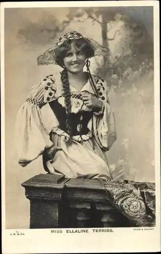 Ak Schauspielerin Miss Ellaline Terriss, Portrait