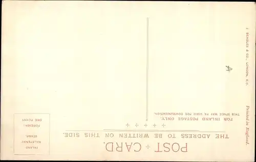 Ak Schauspielerin Miss Ellaline Terriss, Portrait