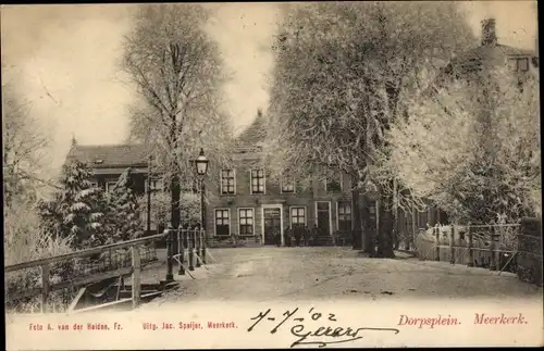 Ak Meerkerk Südholland, Dorpsplein