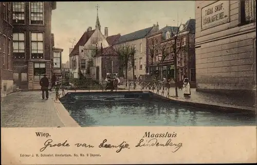Ak Maassluis Südholland, Wiep