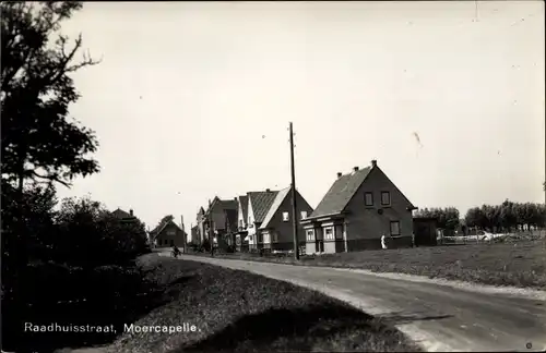 Ak Moercapelle Moerkapelle Südholland, Raadhuisstraat