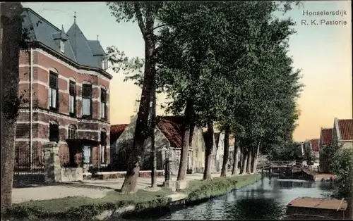 Ak Honselersdijk Westland Südholland Niederlande, R. K. Pastorie