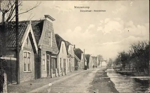 Ak Nieuwkoop Südholland Niederlande, Dorpsstraat, Noordeinde