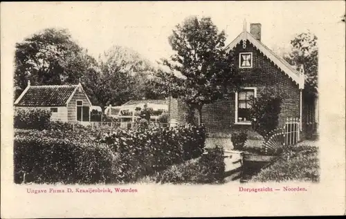 Ak Noorden Nieuwkoop Südholland, Dorpsgezicht