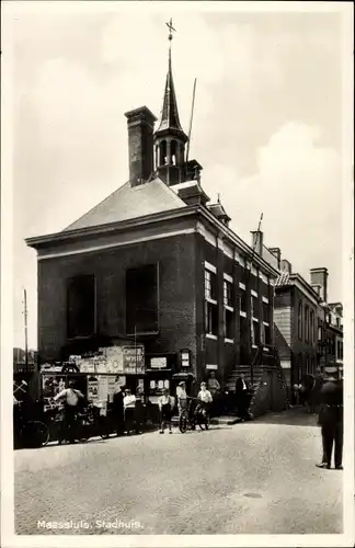 Ak Maassluis Südholland, Stadhuis