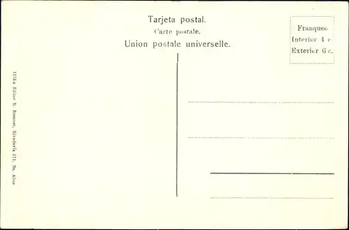 Ak Bahia Blanca Argentinien, Banco de la Nacion Argentina