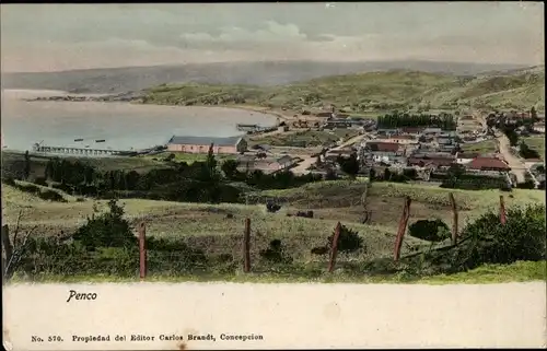 Ak Penco Chile, Gesamtansicht