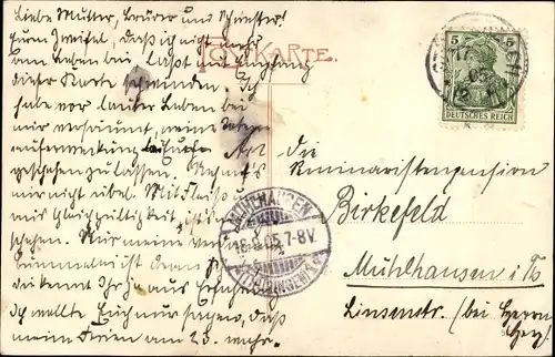 Ak Stützerbach Ilmenau Thüringer Wald, Teilansicht