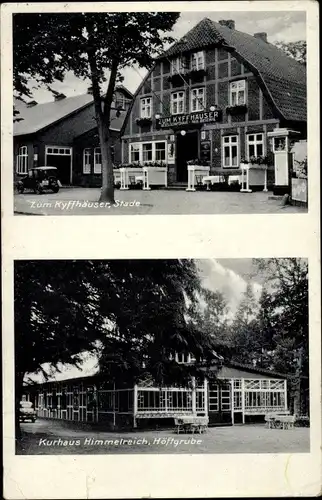 Ak Stade, Zum Kyffhäuser, Kurhaus Himmelreich Höftgrube Wingst, Inh. Paul Biesewig