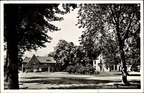 Ak Coevorden Drenthe, Gemeentehuis