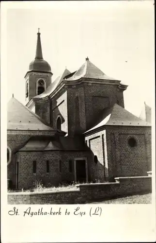 Ak Eys Limburg Niederlande, St. Agatha-kerk