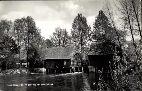 Ak Nederwetten Nordbrabant Niederlande, Watermolen Hooidonk