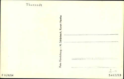 Foto Ak Tharandt im Erzgebirge, Teilansicht
