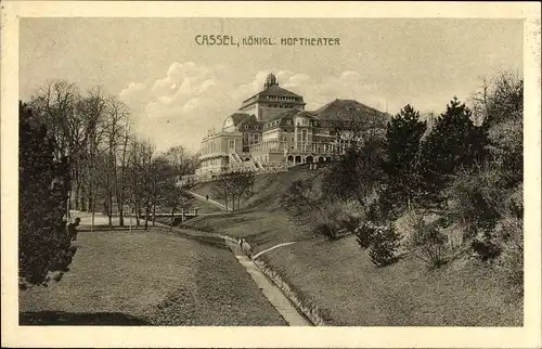 Ak Kassel in Hessen, Königl. Hoftheater