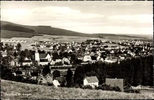 Ak Ferndorf Kreuztal in Westfalen, Panorama