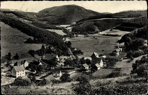 Ak Bonzel Lennestadt im Sauerland, Blick ins Velschedetal