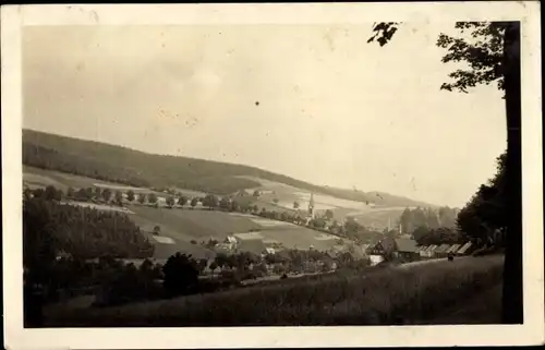 Ak Rechenberg Bienenmühle Erzgebirge, Panorama