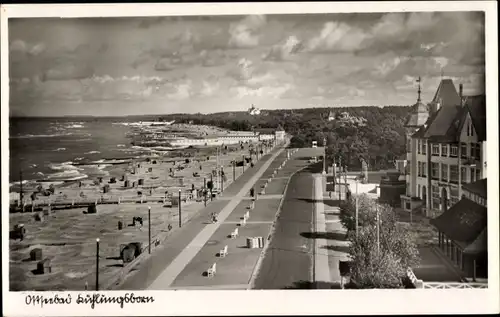 Ak Ostseebad Kühlungsborn, Panorama, Strandpromenade