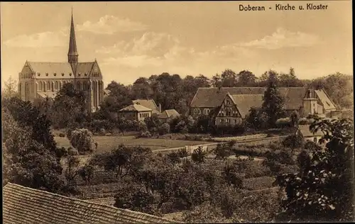 Ak Bad Doberan in Mecklenburg, Kirche, Kloster, Münster