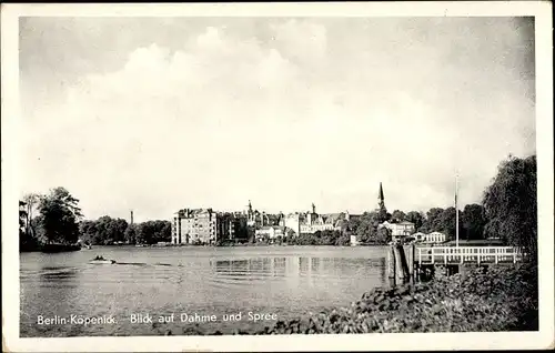 Ak Berlin Köpenick, Blick auf Dahme und Spree