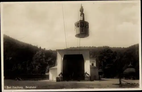 Ak Bad Harzburg in Niedersachsen, Bergbahn, Seilbahn, Gondel