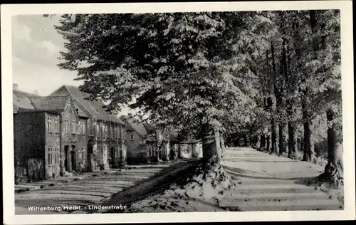Ak Wittenburg in Mecklenburg, Lindenstraße