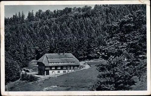 Ak Freiburg im Breisgau, Schauinsland, Kinderheim Luginsland