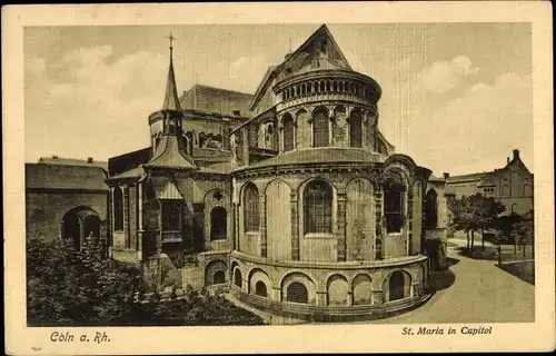 Ak Köln am Rhein, St. Maria in Capitol