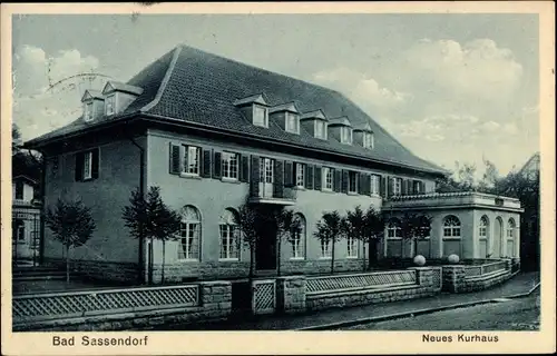 Ak Bad Sassendorf in Westfalen, Neues Kurhaus