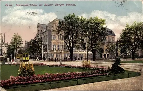 Ak Bonn am Rhein, Gesellschaftshaus des Bonner Bürger-Vereins