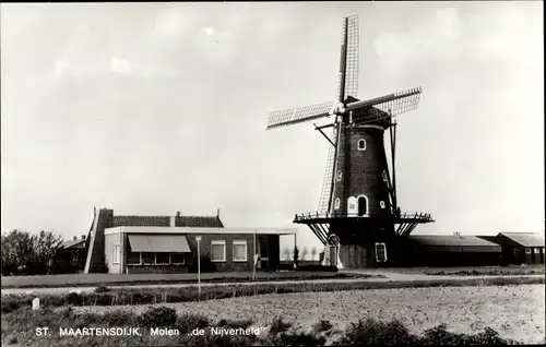 Ak Maartensdijk Utrecht Niederlande, Molen de Nijverheid