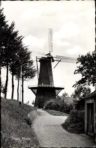 Ak Hulst Zeeland Niederlande, Molen