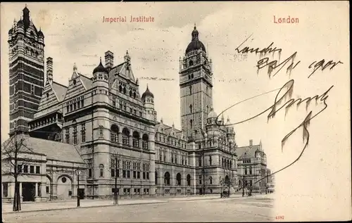 Ak London City England, Imperial Institute