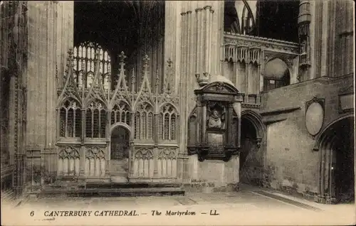 Ak Canterbury Kent England, Cathedral, The Martyrdom