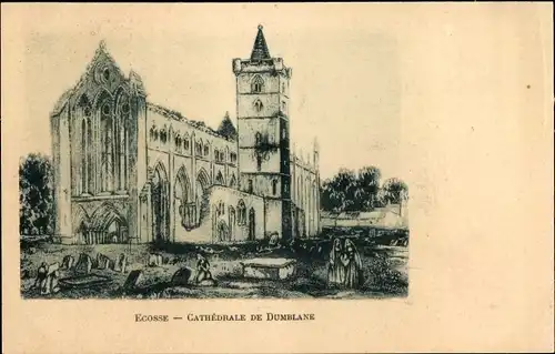 Ak Dunblane Schottland, Cathedrale