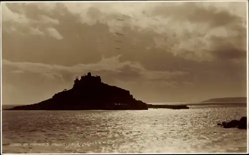 Ak Marazion Cornwall England, Sankt Michael's Mount