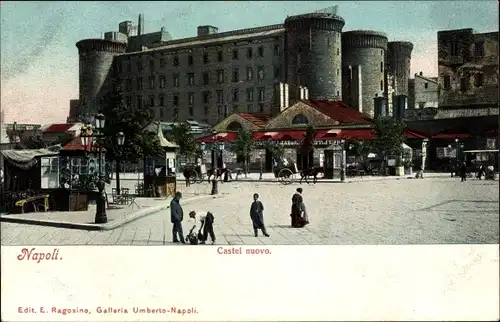 Ak Napoli Neapel Campania, Castel nuovo
