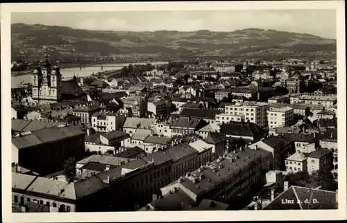 Ak Linz an der Donau Oberösterreich, Stadtansicht