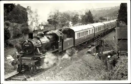 Foto Ak Britische Eisenbahn, Dampflok Nr. 46443