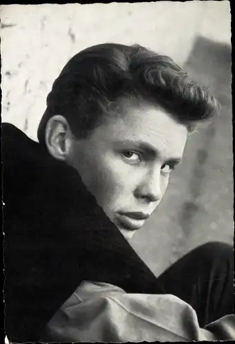 Ak Schauspieler und Sänger Peter Kraus, Portrait