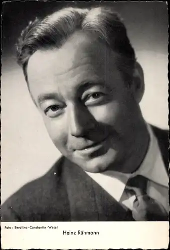 Ak Schauspieler Heinz Rühmann, Portrait