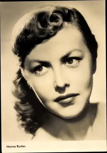 Ak Schauspielerin Hanna Rucker, Portrait, Progress Starfoto
