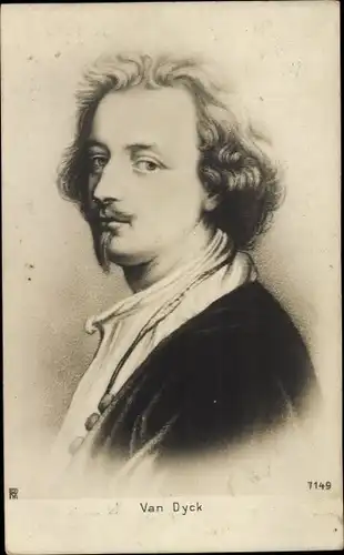 Künstler Ak Anthonis van Dyck, Flämischer Maler