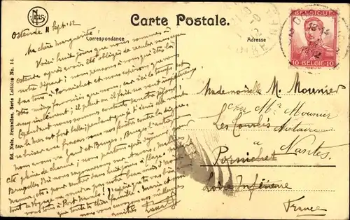 Ak Dentelliere Flamande, Spitzenklöpplerin in belgischer Tracht