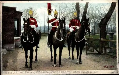 Ak Colours and Escort 7th Dragoon Guards, Princess Royals