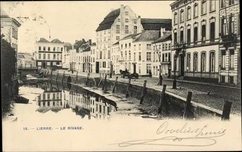 Ak Lier Lierre Flandern Antwerpen, Le Rivage