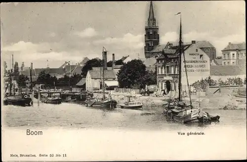 Ak Boom Flandern Antwerpen, Vue generale